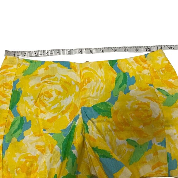 Lilly Pulitzer Deenie‎ in Yellow Sunglow Casual Shorts Size 00 - Picture 7 of 7